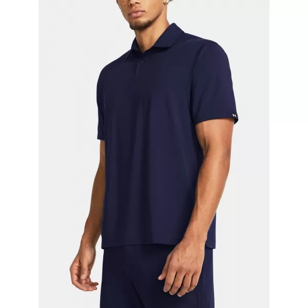  Moška majica s kratkimi rokavi UNDER ARMOUR UA T2G POLO LB 1383255-410 MODRA 