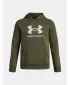 Fantovski pulover UNDER ARMOUR UA RIVAL FLEECE BL HOODIE 1379791-390 ZELENA