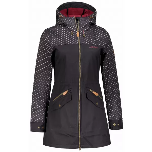  Ženska softshell jakna ALTISPORT GEMEE ČRNA 