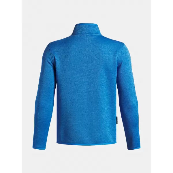  Fantovski pulover UNDER ARMOUR UA DRIVE HYBRID STORM SF HZ 6008816-402 MODRA 