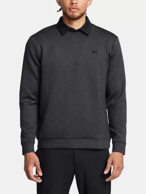 Moški pulover UNDER ARMOUR UA DRIVE MIDLAYER CREW 1387122-001 ČRNA
