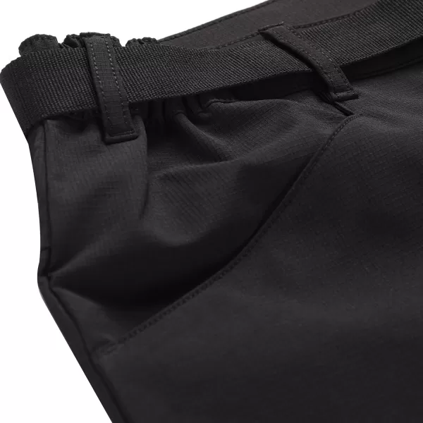  Moške softshell hlače ALPINE PRO CORB MPAF672 ČRNA 