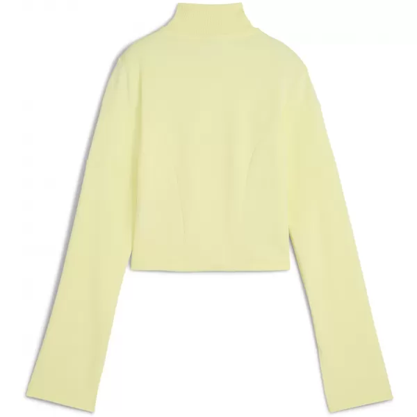  Ženska jakna PUMA DARE TO SLIM CROPPED TRACK JACKET 63214635 ZLATA LUNA 
