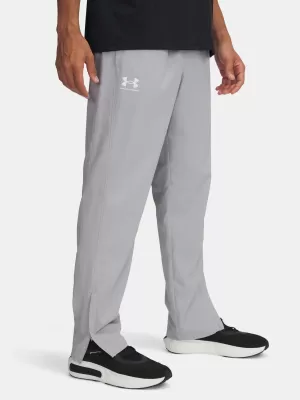 Moške športne hlače UNDER ARMOUR UA RIVAL WVN WINDBREAKER PN 1390150-011 SIVA