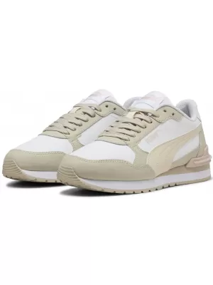 Otroški čevlji PUMA ST RUNNER V4 L JR 39973607 BELI/AL SNEG/D PRAH/MV MEGLA