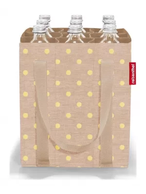 Torba REISENTHEL BOTTLEBAG KAVA S KOVINSKIMI PIKAMI