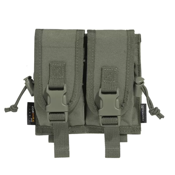  Ohišje PENTAGON DOUBLE MULTI POUCH K17090 OLIVNO ZELENA 
