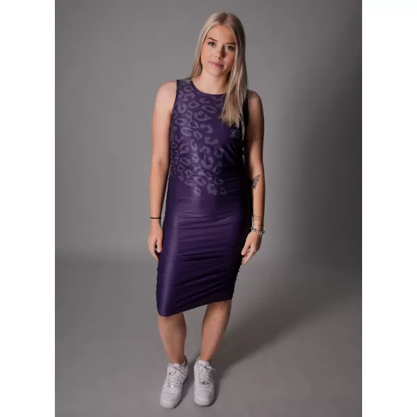  Ženska premium obleka ALTISPORT VOJ/ALW047SAT03 VIJOLIČNA 