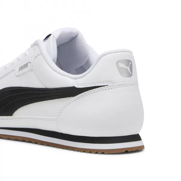  Moški čevlji PUMA TURINO II 39745202 PUMA BELA/PUMA ČRNA/SIVA 