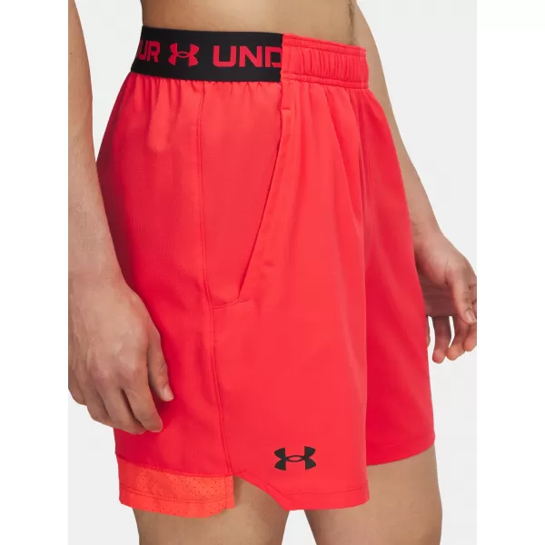  Moške kratke hlače UNDER ARMOUR UA VANISH WOVEN 6IN SHORTS RDEČA 