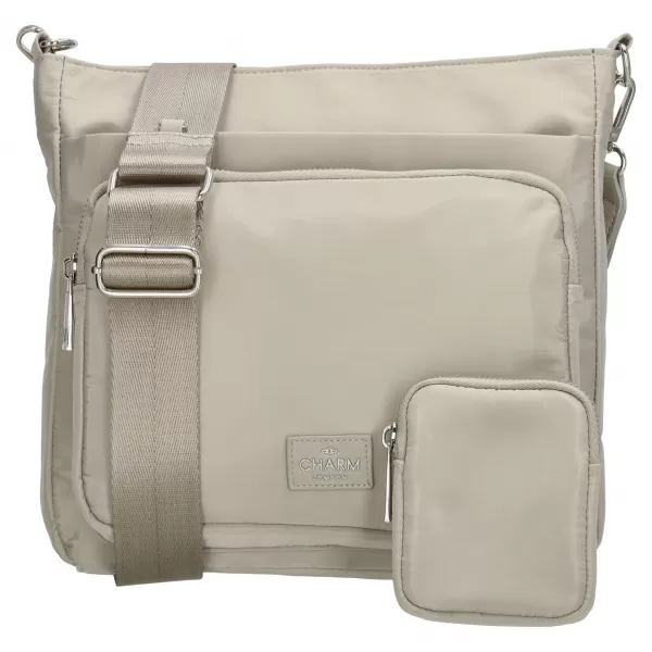  Torba CHARM LONDON Odeon 22172 SVETLO SIVA 