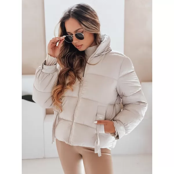  Ženska jakna DSTREET TY5066 BEŽ 