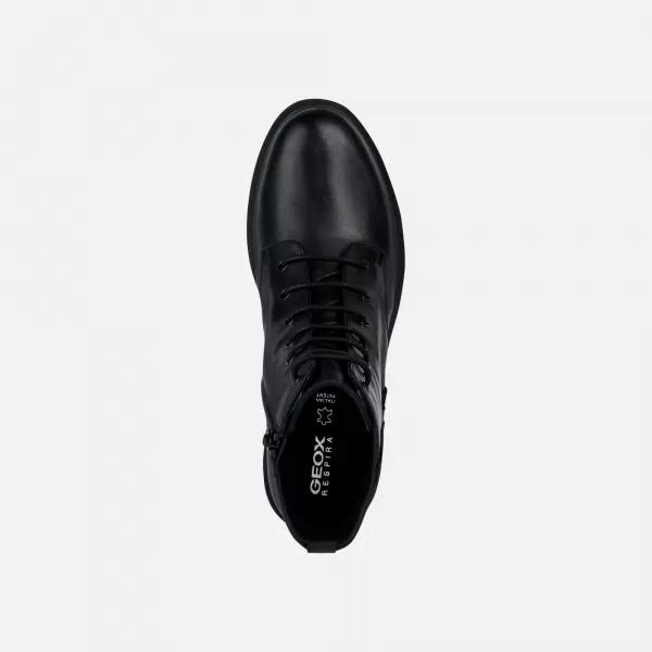  Ženski gležnjarji GEOX SPHERICA EC1 G004200 ČRNA 