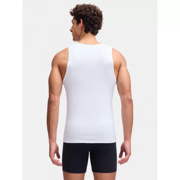  Moški brezrokavnik UNDER ARMOUR M UA PERF COTTON TANK-2PK 6007622-100 BELA 