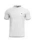 Majica s kratkimi rokavi PENTAGON LEVANTES HENLEY T-SHIRT STRIPES K09025 BELA