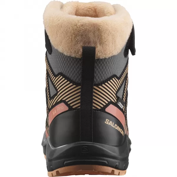  Otroški čevlji SALOMON XA PRO V8 WINTER WATERPROOF J KOSITRNA/ČRNA/BRESKOVA DLAKA 