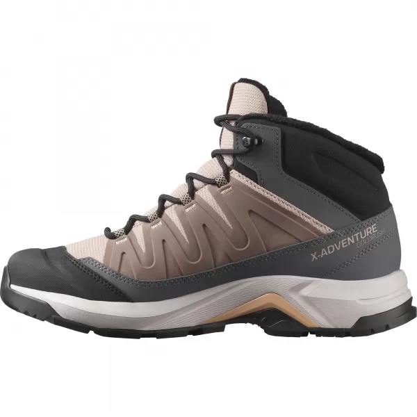  Ženski čevlji SALOMON X-ADVENTURE COLDRUSH WATERPROOF W ETHEREA/ŽELEZNA/MAHAGONI VRTNICA 
