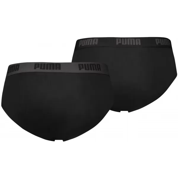 Moški kratki PUMA BASIC BRIEF 2P 88910006 ČRNA/ČRNA 