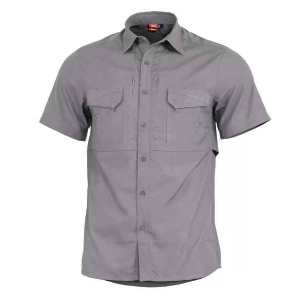  Moška srajca PENTAGON PLATO SHIRT SHORT K02019 VOLK/SIV 