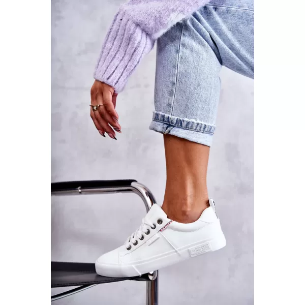  Ženske superge BIG STAR KK274005 WHITE Big Star Shoes 