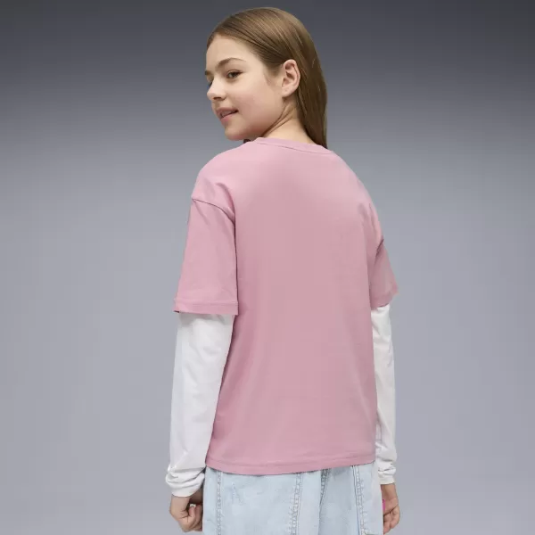  T -majica PUMA ESS BOXY TEE G 68513165 POLOŽENA ROZA 