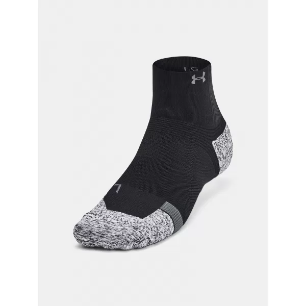  Nogavice UNDER ARMOUR UNISEX UA AD PRO QTR (3 PÁRY) 1387047-001 ČRNA 