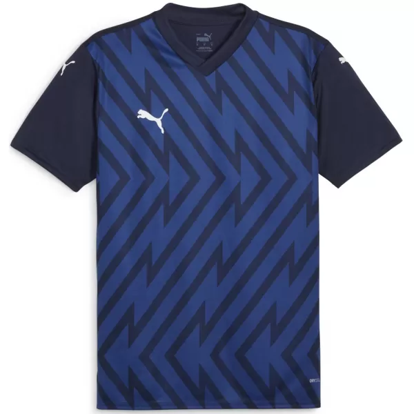  Moški dres PUMA TEAMGLORY JERSEY 70574006 PUMA MORNARIŠKA/BELA/BLAZIRAJOČA MODRA 