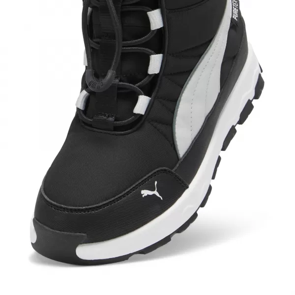  Škornji PUMA EVOLVE BOOT PURETEX JR 39264702 PUMA ČRNA/PEPEL SIVA/BELA 