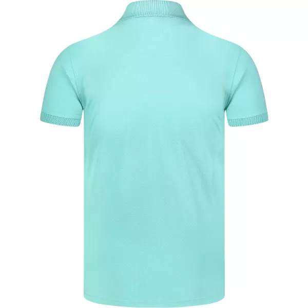  Moška T -majica z ovratnikom NORDBLANC ETERNITY NBSMT8166 SVETLO MODRA 