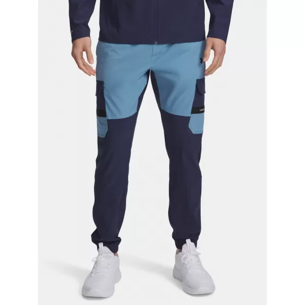  Moške športne hlače UNDER ARMOUR UA TECH UTILITY WOVEN PANT 6004966-403 MODRA 