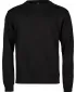 Moški pulover TEE JAYS | TJ 5504 ČRNA