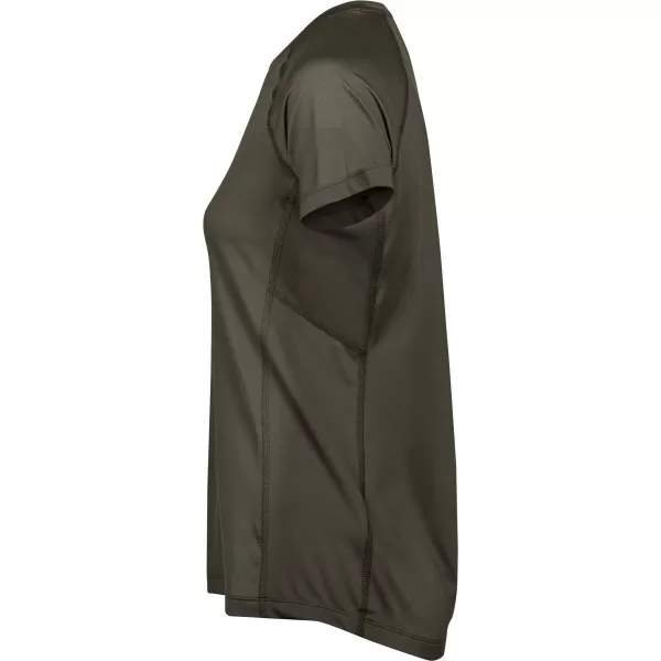  Ženska majica s kratkimi rokavi TEE JAYS | TJ 7021 OLIVNI MELANGE 