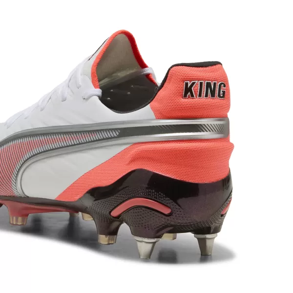  Moški nogometni škornji PUMA KING ULTIMATE MXSG 10881701 PUMA WHITE/PUMA SILVER 