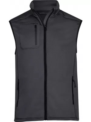 Moški telovnik TEE JAYS | TJ 9104 TEMNO SIVA