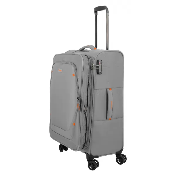  Kovček TRAVELITE UMBRIA M DIMLJENO SIVA 