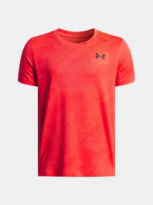Fantovska majica s kratkimi rokavi UNDER ARMOUR UA TECH VENT JCQRD SS 1390019-713 RDEČA