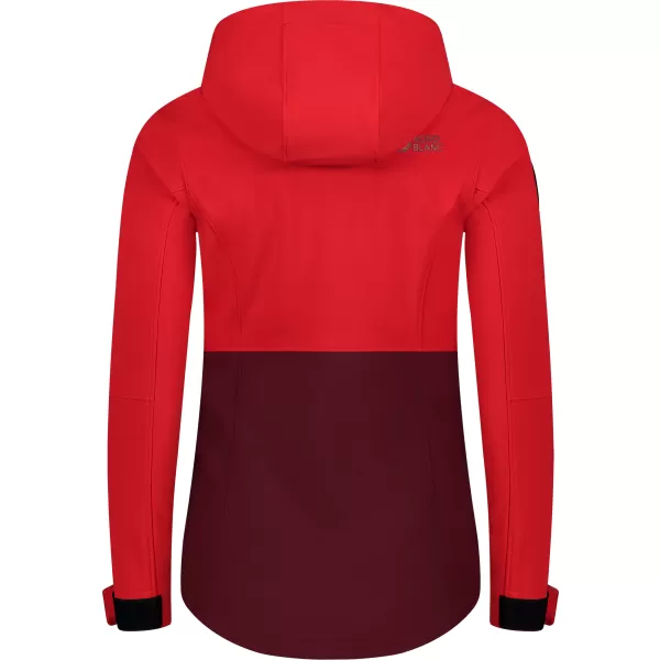  Ženski softshell anorak NORDBLANC NBWSL8275 RDEČA 