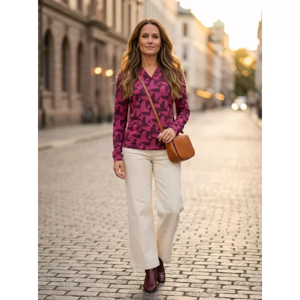  Srajca ALTISPORT GINA BURGUND 