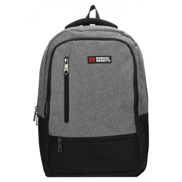  Nahrbtnik ENRICO BENETTI HAMBURG 15 NOTEBOOK BACKPACK SVETLO SIVA 