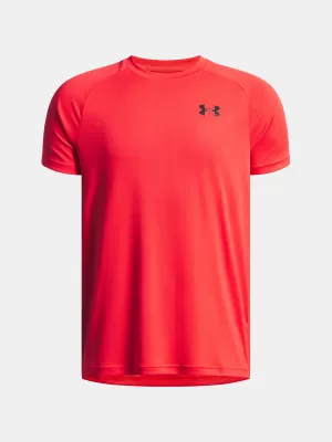 Fantovska majica s kratkimi rokavi UNDER ARMOUR UA TECH 2.0 SS 1363284-714 RDEČA