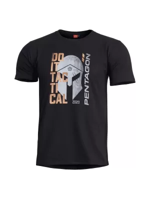 Majica s kratkimi rokavi PENTAGON AGERON DO IT TACTICAL K09012 ČRNA