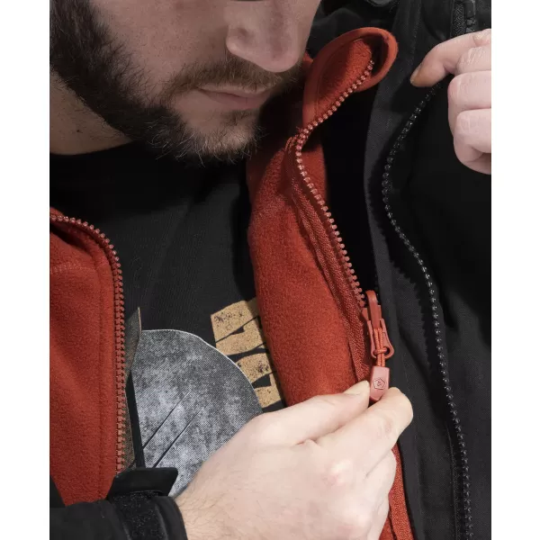  Moški pulover PENTAGON ATHOS 2.0 MEN΄S FLEECE JACKET K08047 RJAVO SIVA 