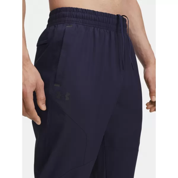  Moške športne hlače UNDER ARMOUR UA UNSTOPPABLE TAPERED PANTS 6003861-410 MODRA 