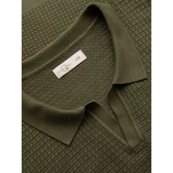  Moška T -majica OMBRE OM-POSS-0157 OLJK 