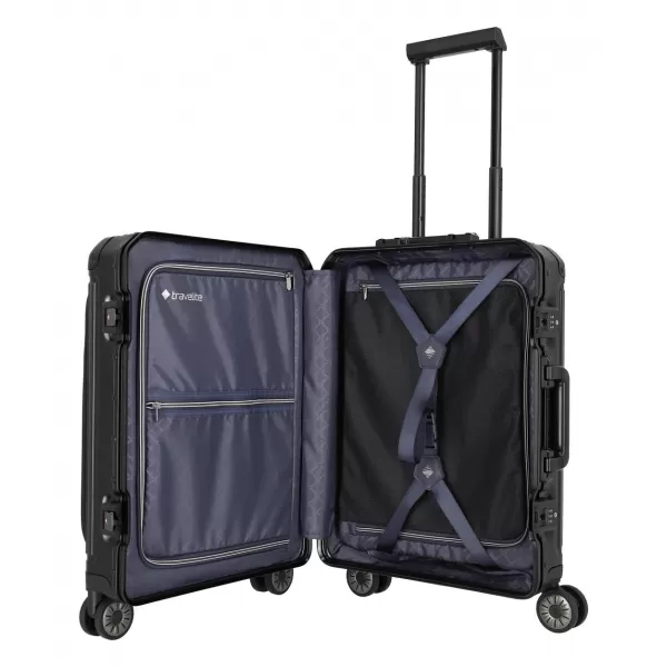  Kovček TRAVELITE NEXT 4W S FRONT POCKET ČRNA 