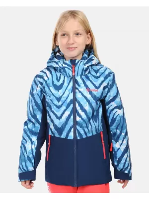 Dekliška smučarska jakna KILPI SAMARA-JG ZJ0112KI TEMNO MODRA