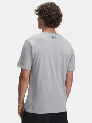 Moška majica s kratkimi rokavi UNDER ARMOUR UA CAMO CHEST STRIPE SS 1376830-011 SIVA