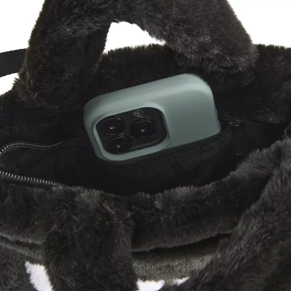  Ženska torba PUMA UP FAUX FUR MINI SHOPPER BAG 09171301 PUMA ČRNA 