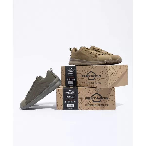  Škornji PENTAGON HYBRID 2.0 SHOES K15037 KOJOT 