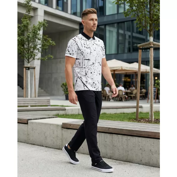  Moške hlače ALTISPORT ATS TROUSER CLASSIC-FIT ČRNA 